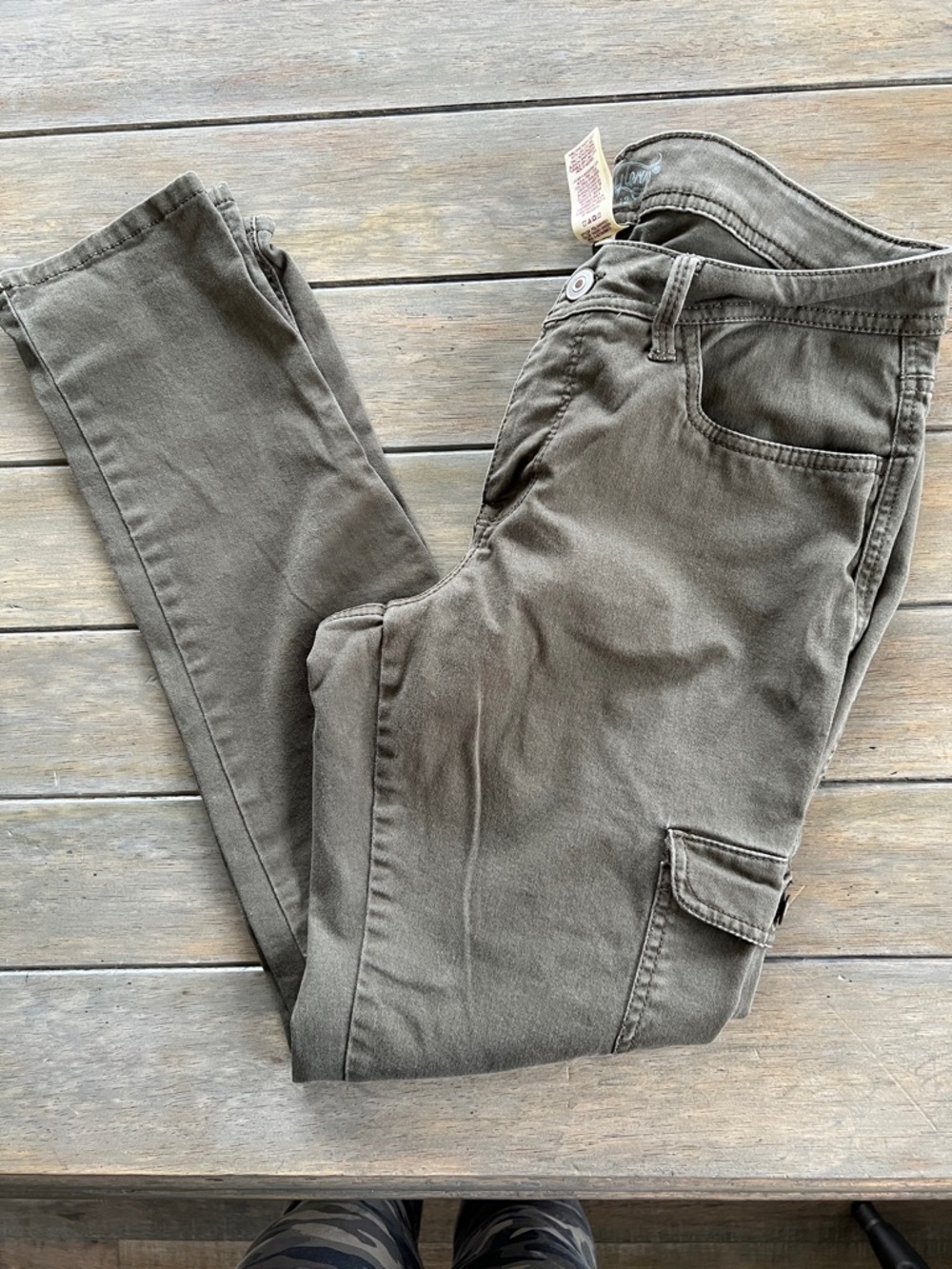 Faded Glory Olive Green Skinny Women’s Jeans
